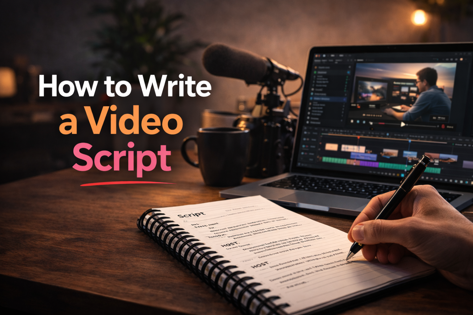 how to write a video script