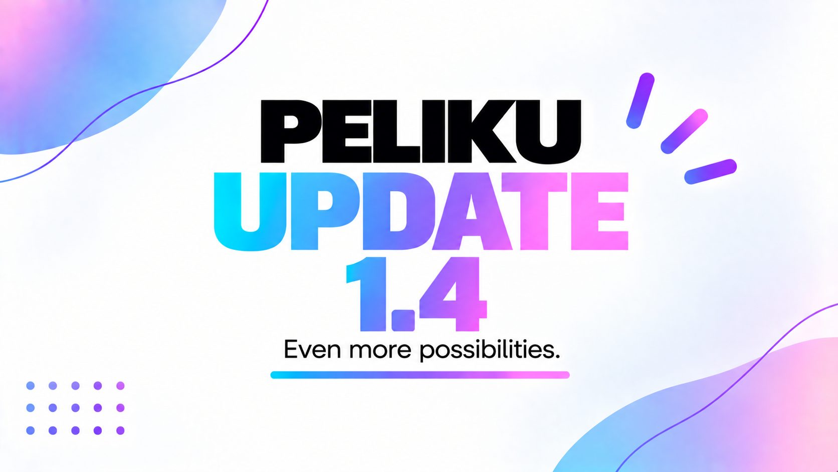 Peliku 1.4 update with creator partnerships, partner statistics and reliability improvements